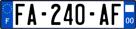 FA-240-AF