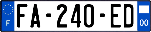 FA-240-ED