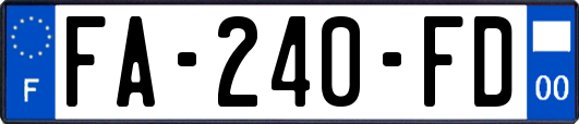 FA-240-FD