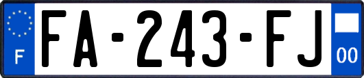 FA-243-FJ