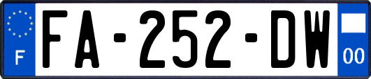 FA-252-DW