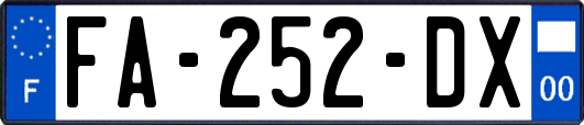 FA-252-DX