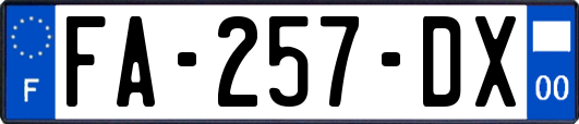 FA-257-DX