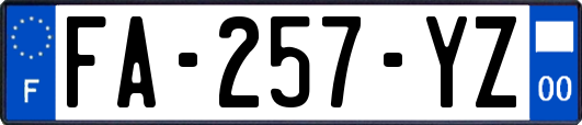 FA-257-YZ