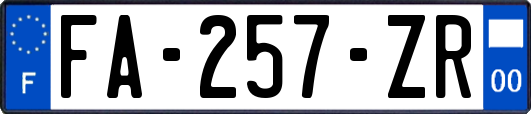 FA-257-ZR