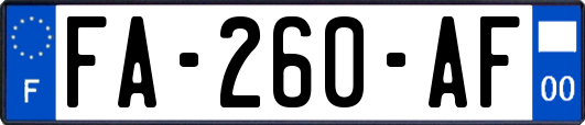 FA-260-AF