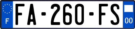 FA-260-FS