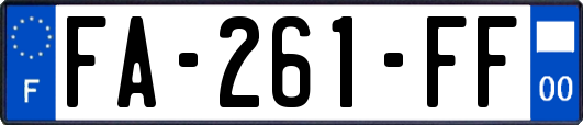 FA-261-FF