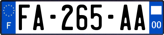 FA-265-AA