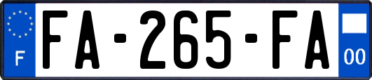 FA-265-FA