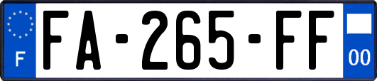 FA-265-FF