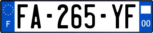 FA-265-YF