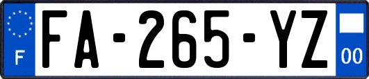 FA-265-YZ
