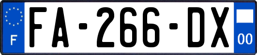 FA-266-DX