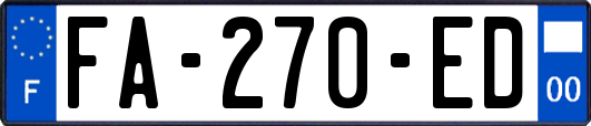 FA-270-ED