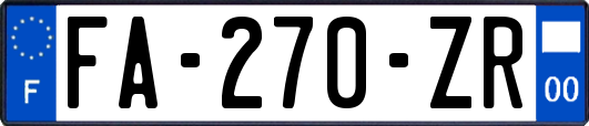 FA-270-ZR