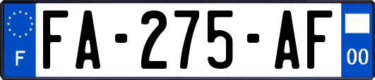 FA-275-AF