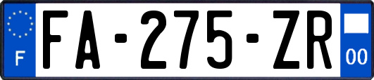 FA-275-ZR
