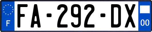 FA-292-DX
