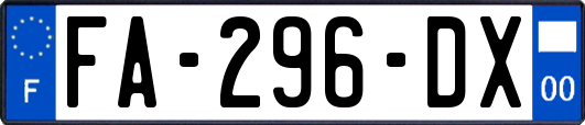 FA-296-DX
