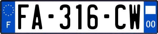 FA-316-CW