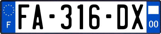 FA-316-DX