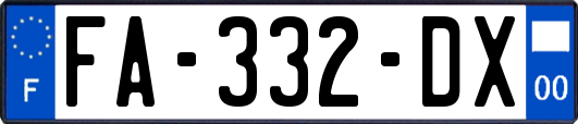 FA-332-DX