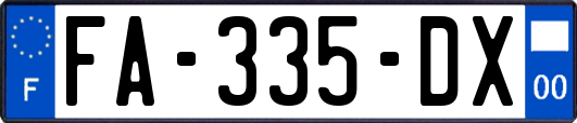 FA-335-DX