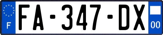 FA-347-DX