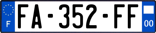 FA-352-FF