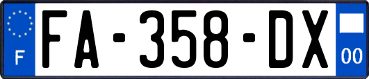 FA-358-DX