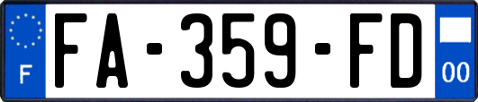 FA-359-FD