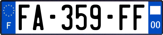 FA-359-FF