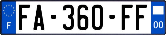 FA-360-FF
