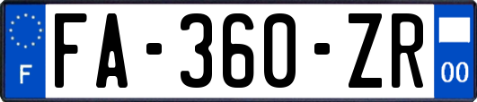 FA-360-ZR