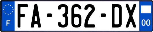 FA-362-DX