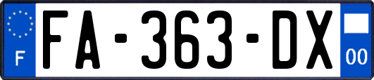 FA-363-DX