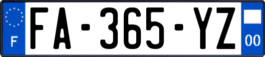 FA-365-YZ