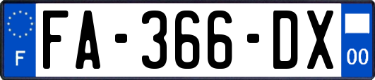 FA-366-DX