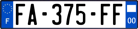 FA-375-FF