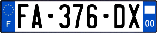 FA-376-DX