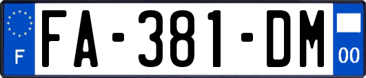 FA-381-DM