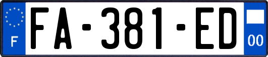FA-381-ED