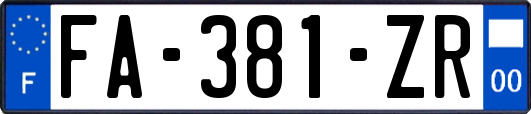 FA-381-ZR