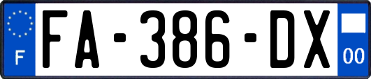 FA-386-DX