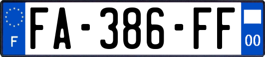 FA-386-FF