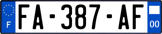 FA-387-AF