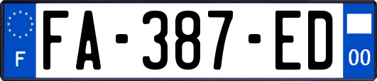 FA-387-ED