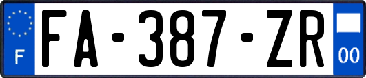 FA-387-ZR