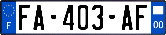 FA-403-AF